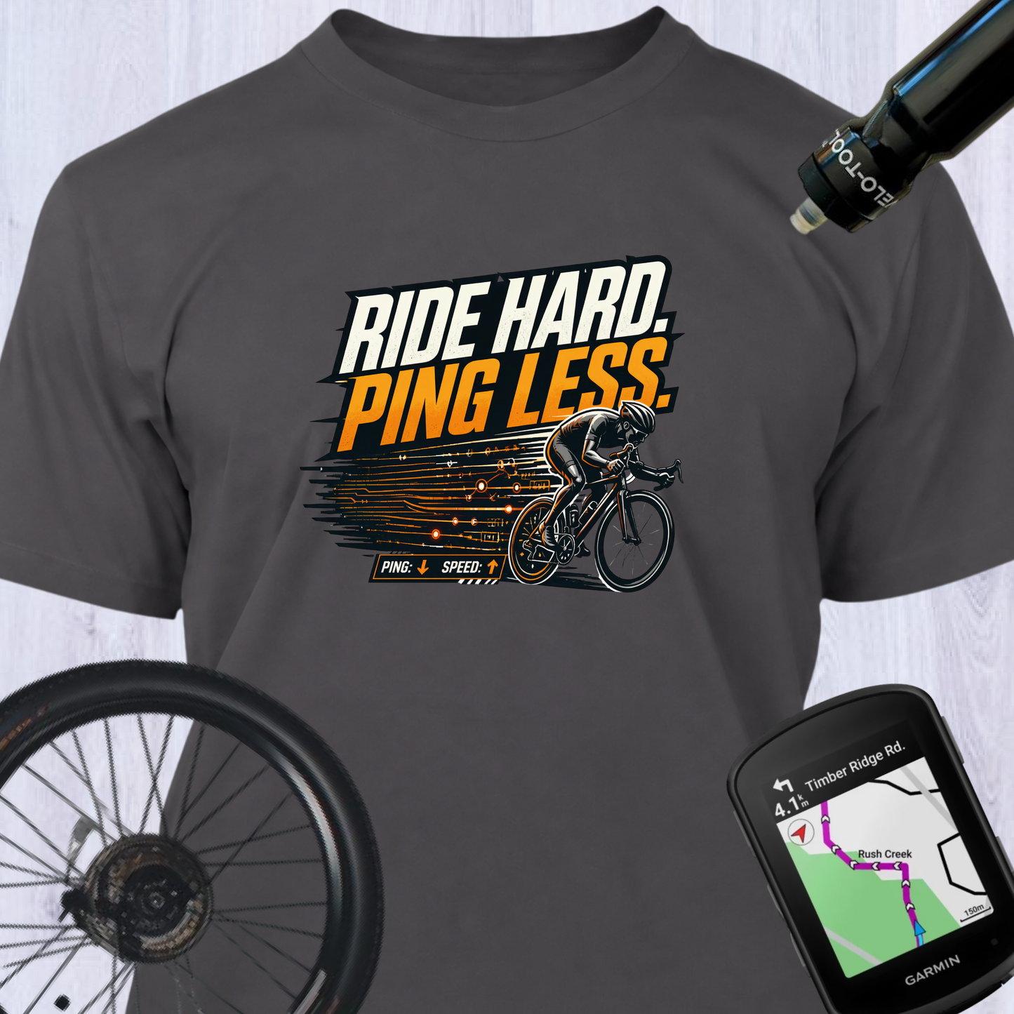 RIDE HARD PING LESS
