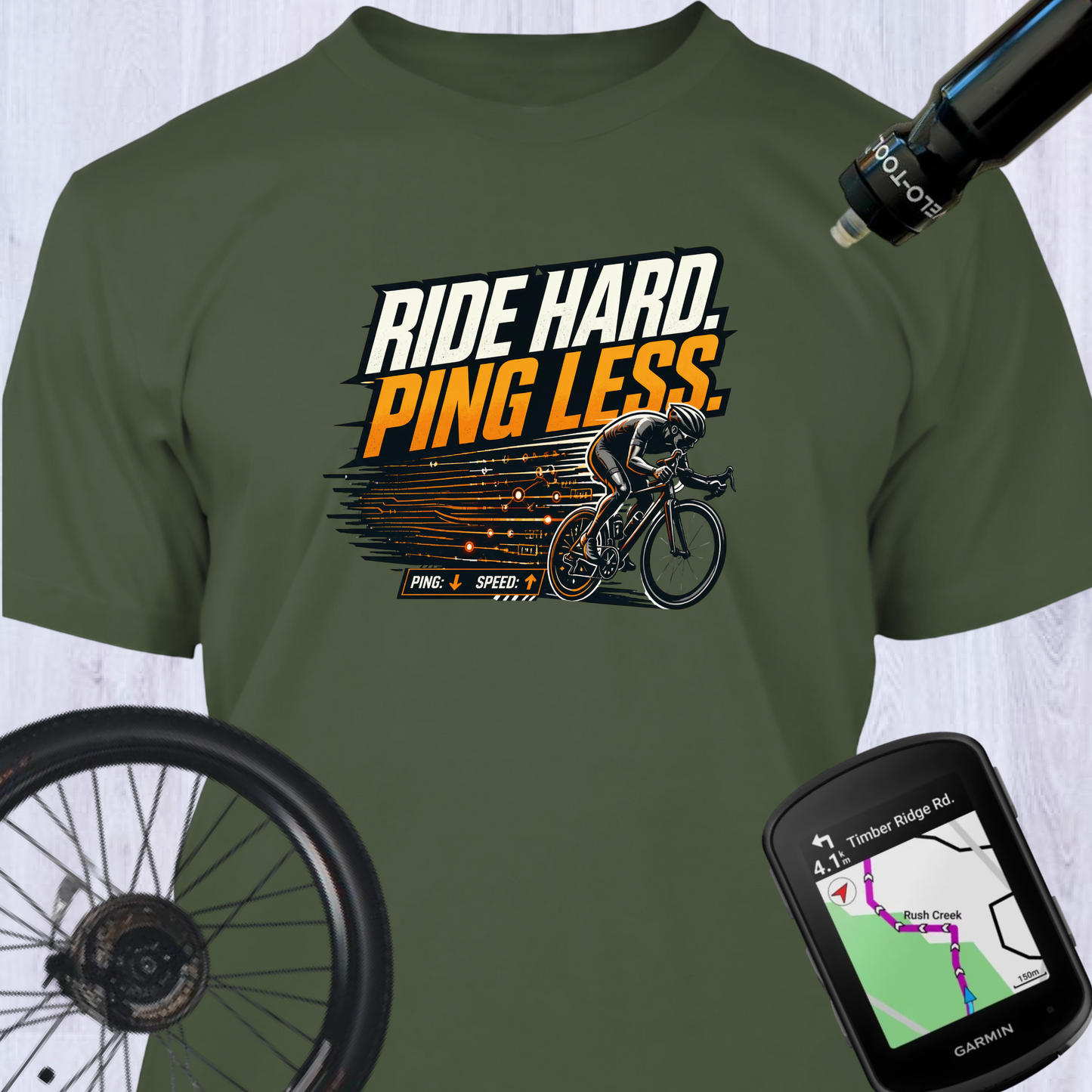 RIDE HARD PING LESS
