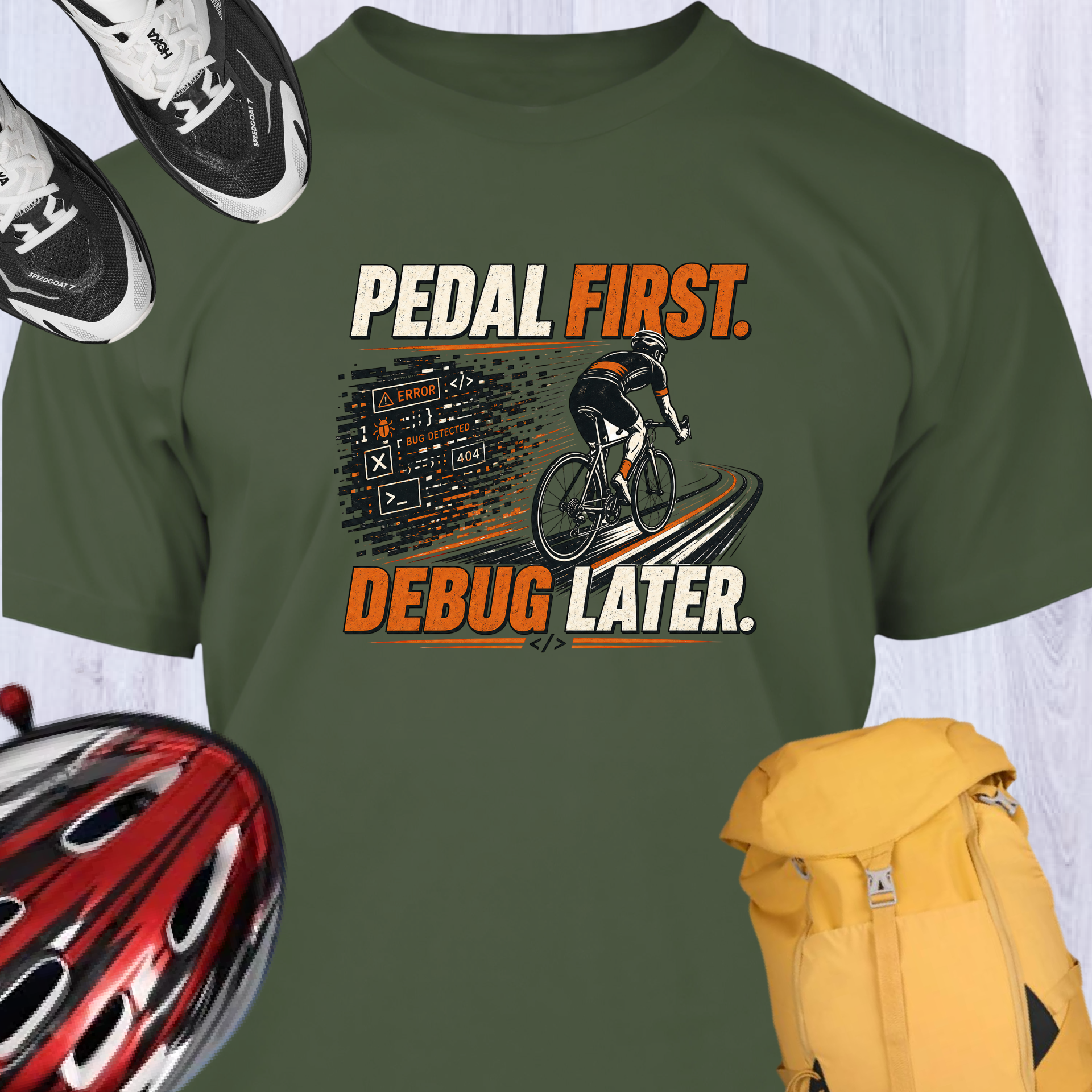 PEDAL FIRST DEBUG LATER