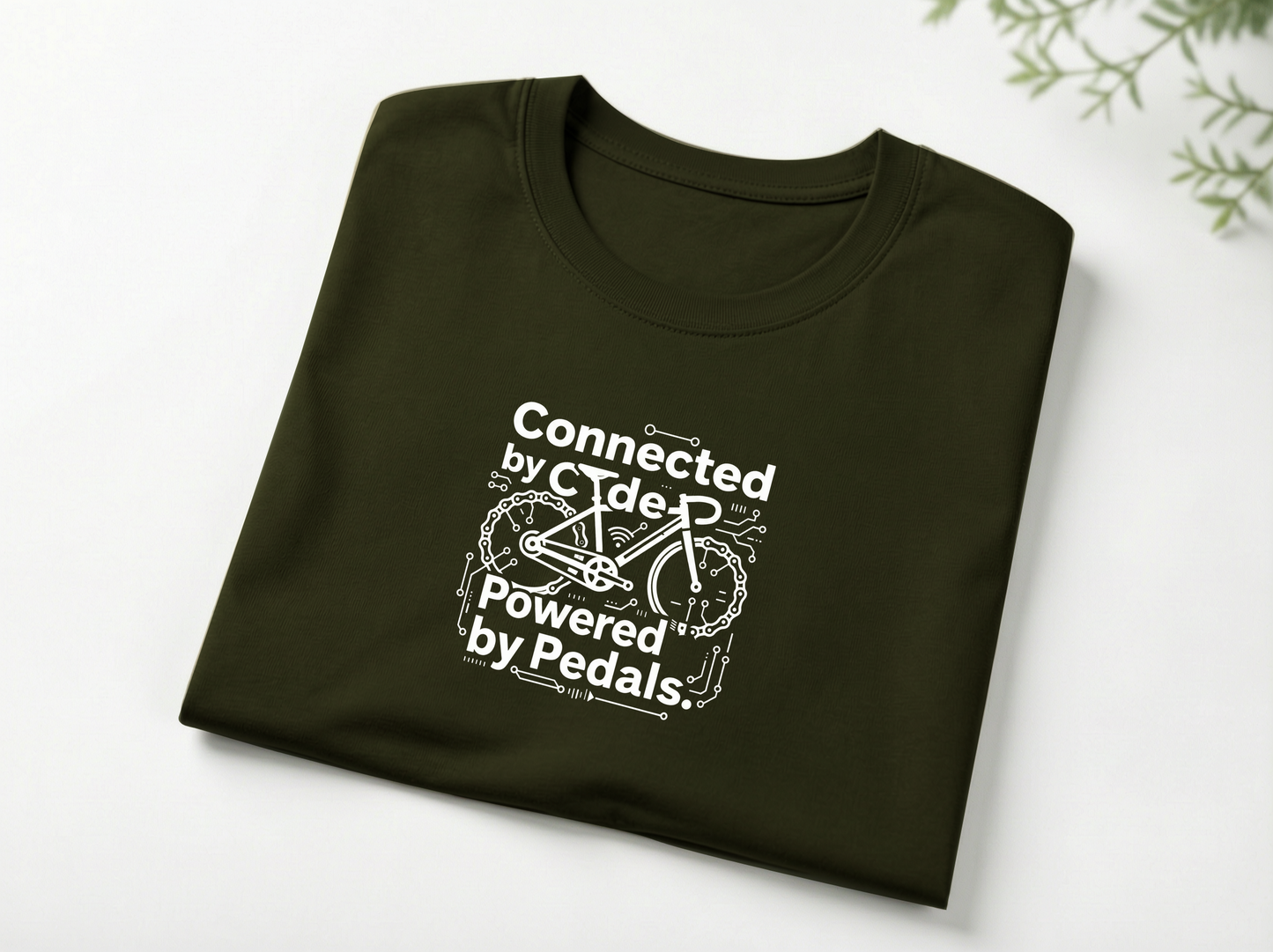 CONNECTED BY CODE POWERED BY PEDALS