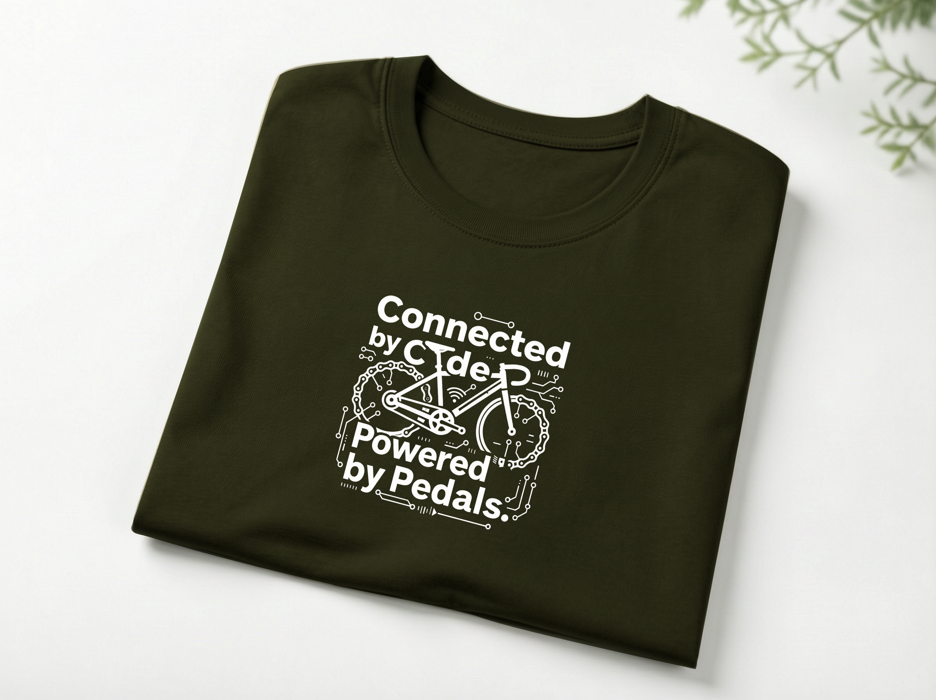 CONNECTED BY CODE POWERED BY PEDALS