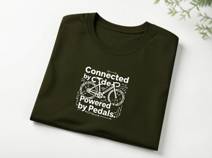 CONNECTED BY CODE POWERED BY PEDALS