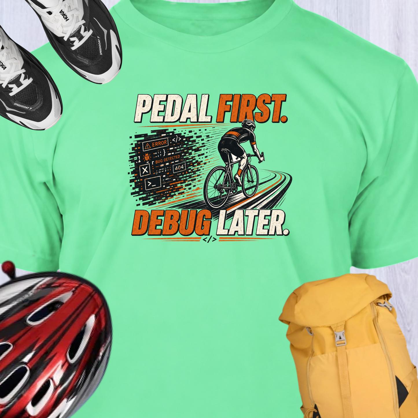 PEDAL FIRST DEBUG LATER
