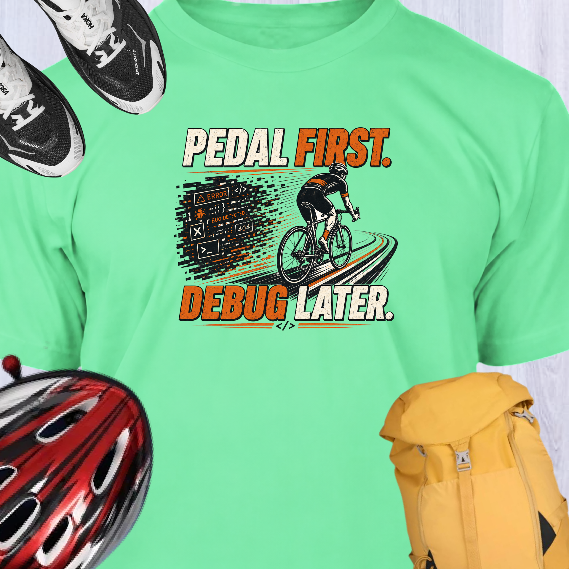PEDAL FIRST DEBUG LATER
