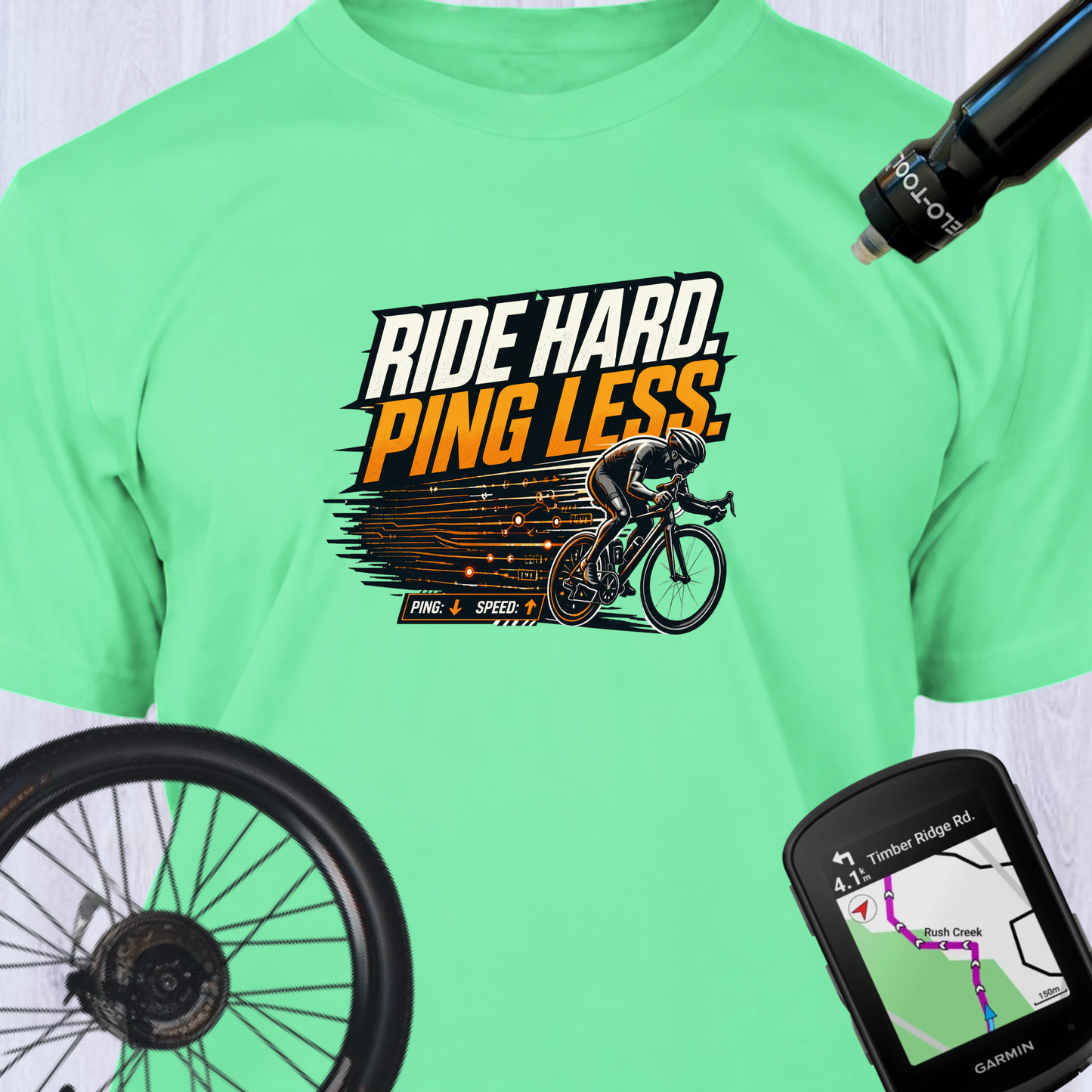 RIDE HARD PING LESS