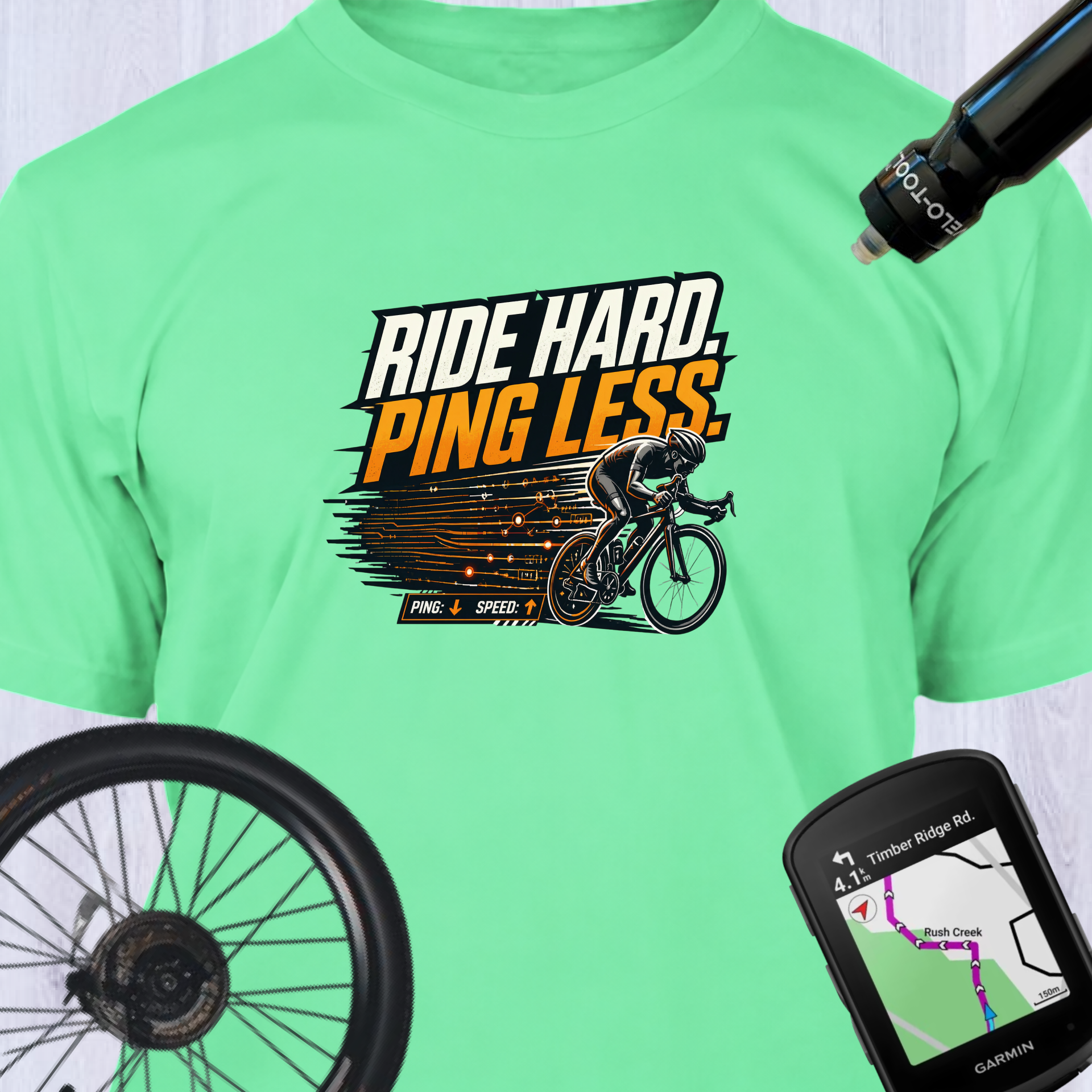 RIDE HARD PING LESS