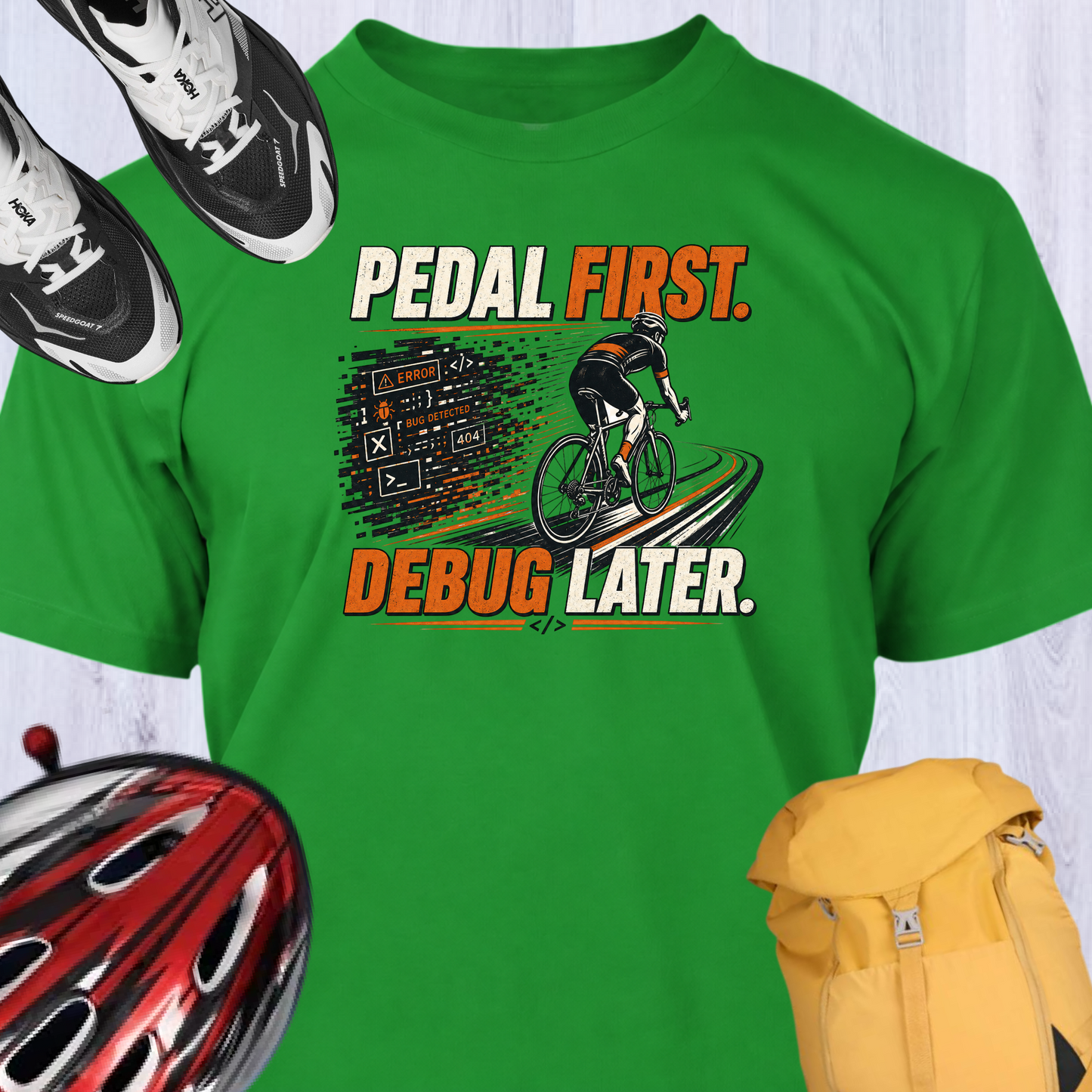 PEDAL FIRST DEBUG LATER