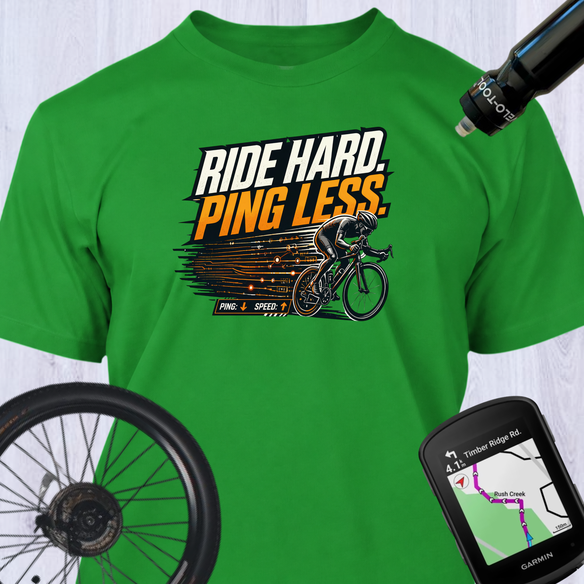 RIDE HARD PING LESS