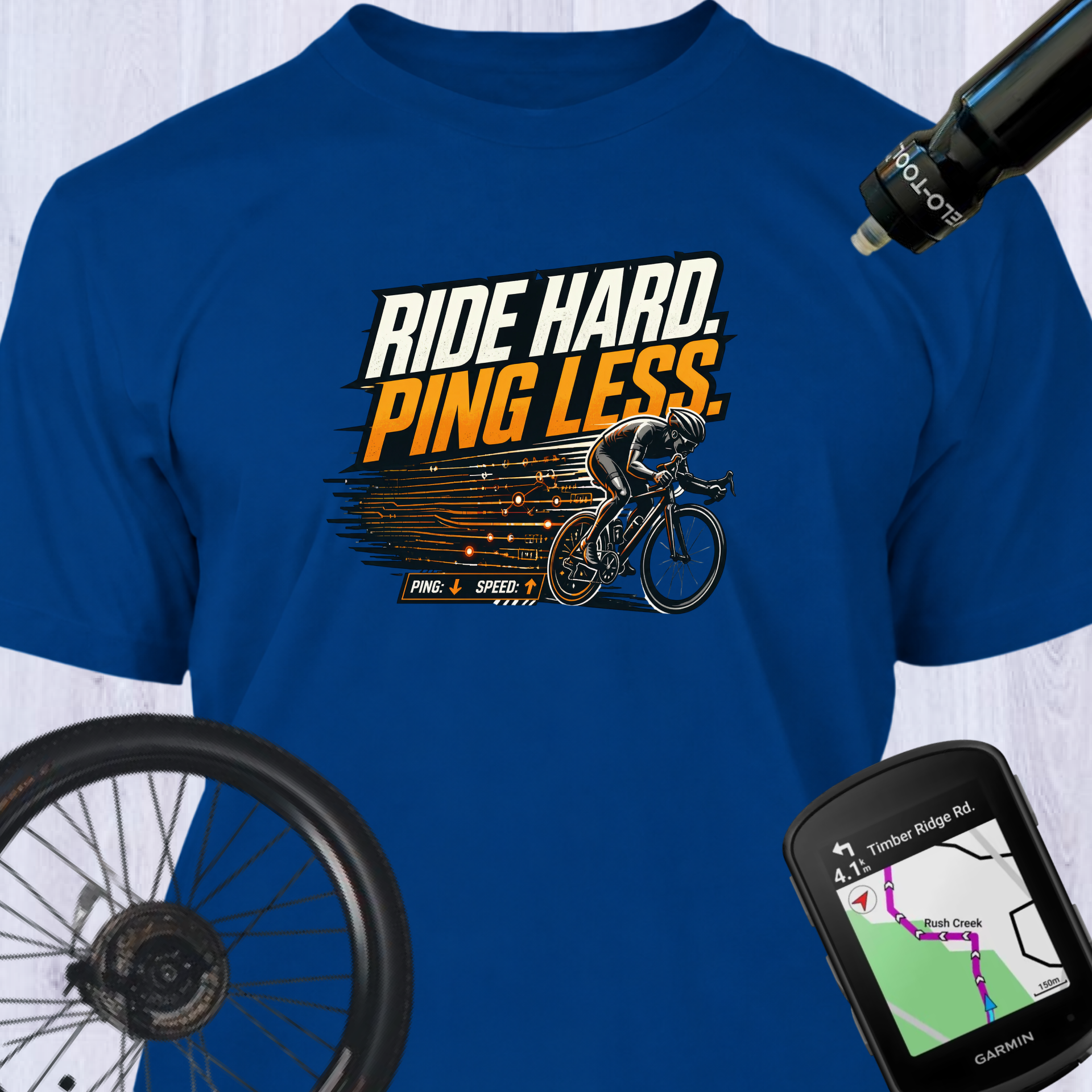 RIDE HARD PING LESS