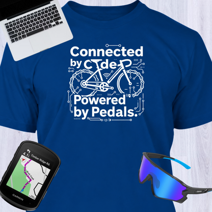 CONNECTED BY CODE POWERED BY PEDALS