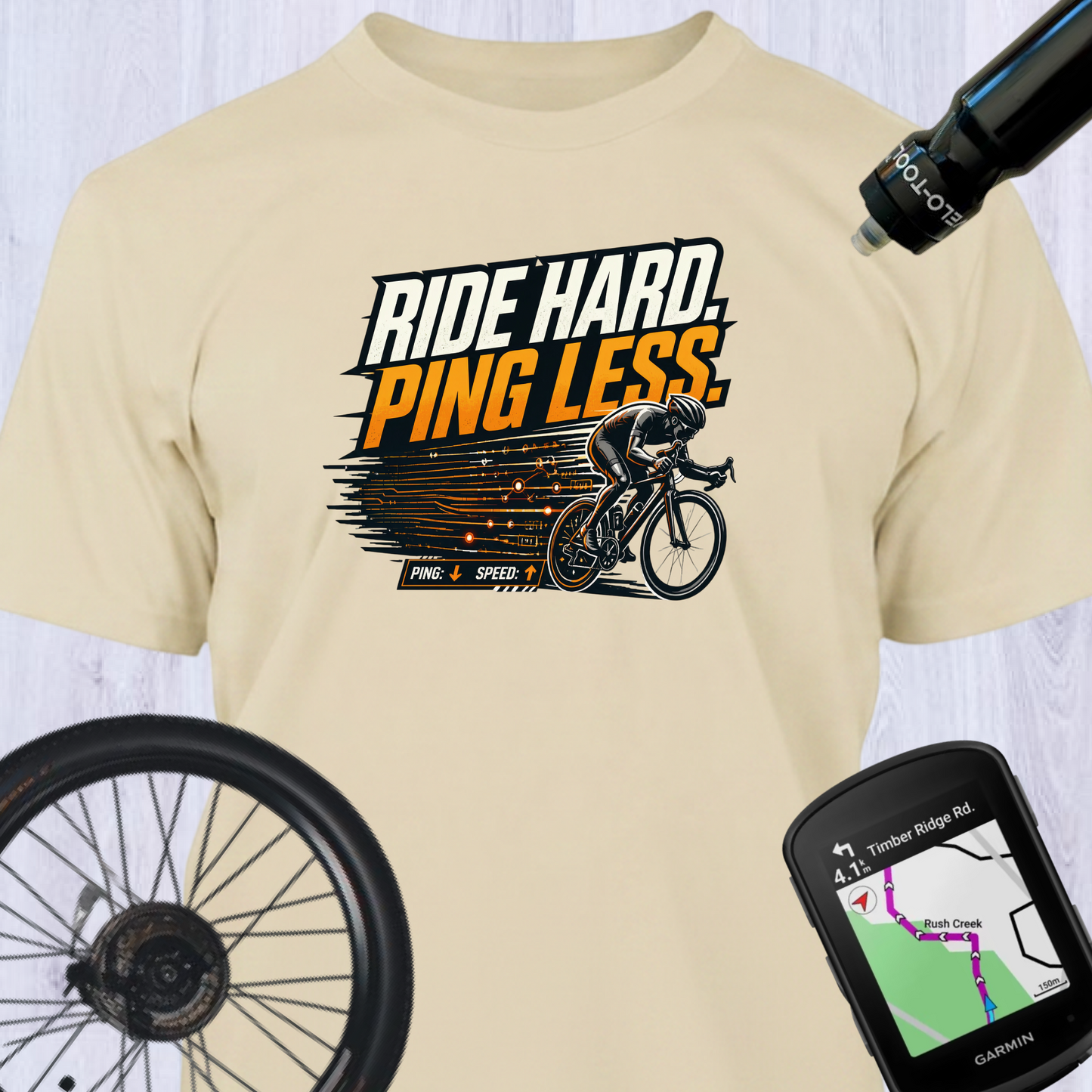 RIDE HARD PING LESS