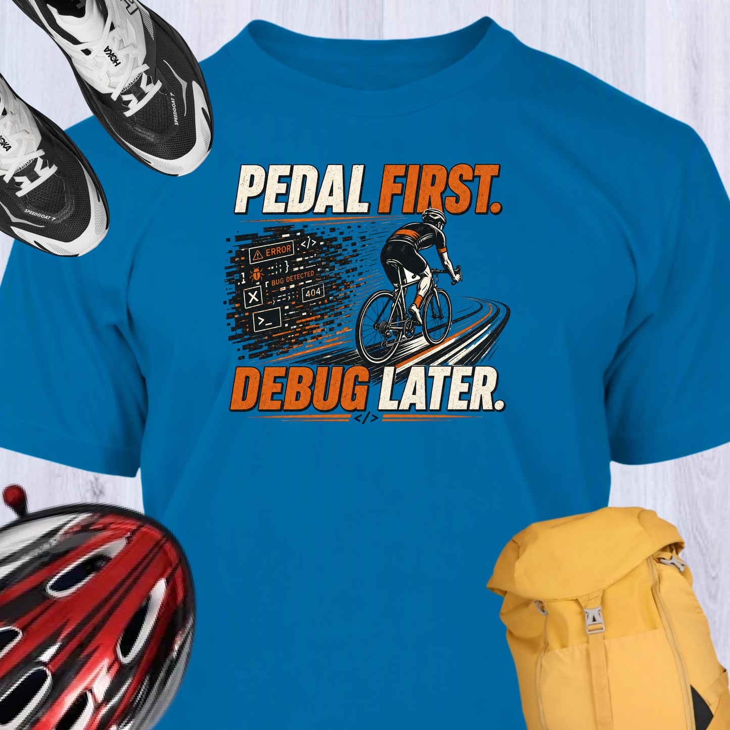 PEDAL FIRST DEBUG LATER