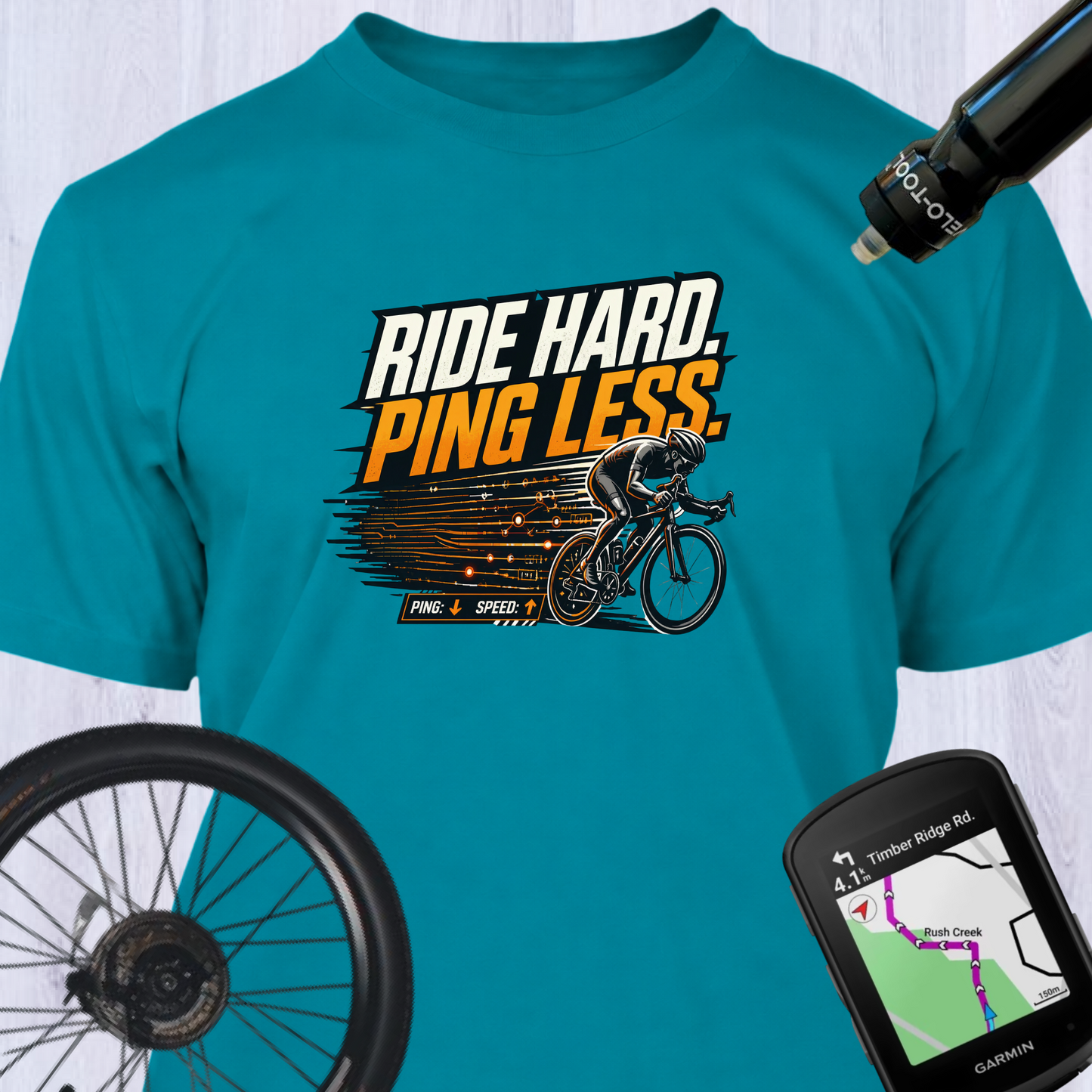 RIDE HARD PING LESS